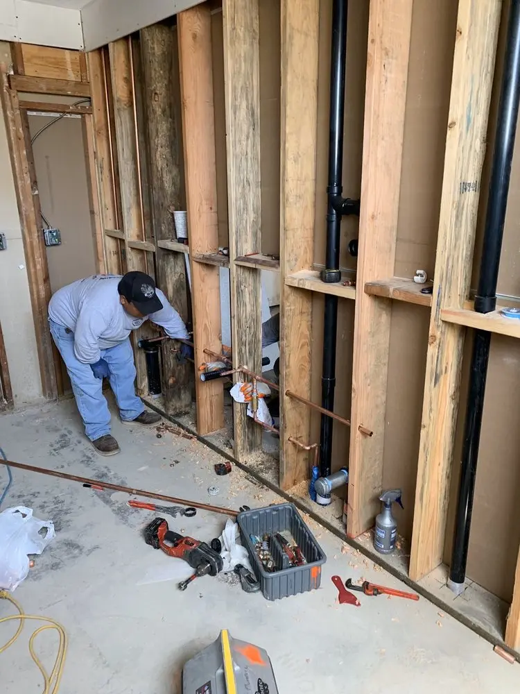 Commercial rough-in plumbing for Commercial Plumbing in Winslow Hills